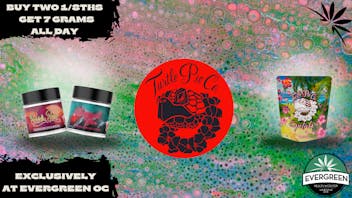 Evergreen OC Turtle Pie 14 Gram Deal