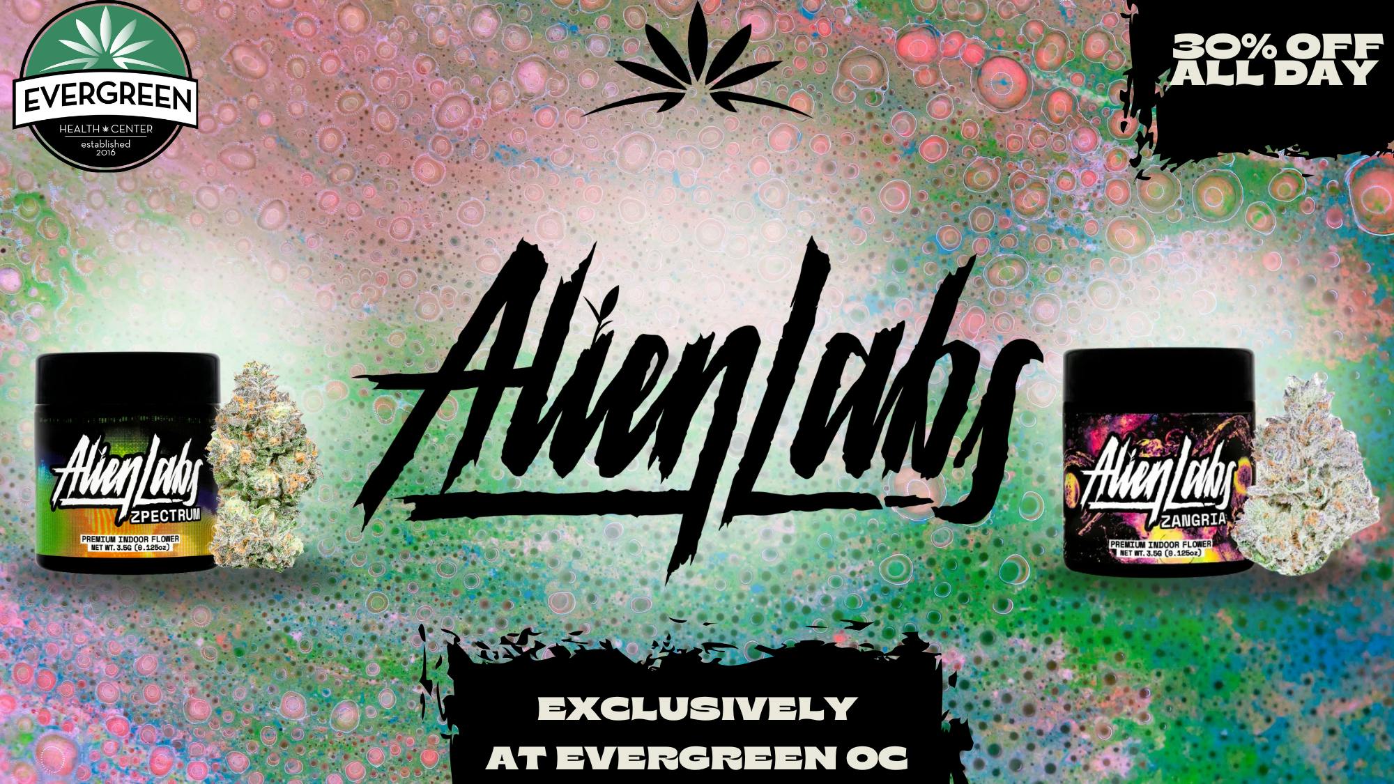 Evergreen OC ‼️30% Off Alien Labs‼️