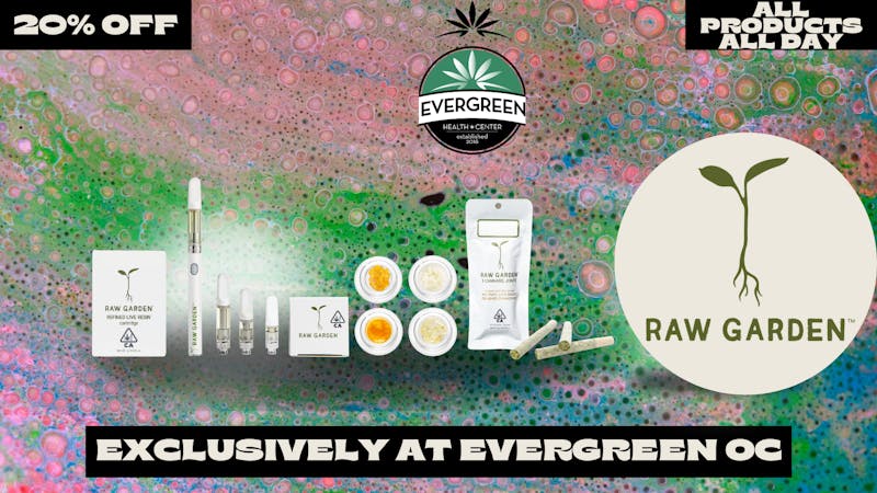 Evergreen OC ‼️20% Off Raw Garden‼️