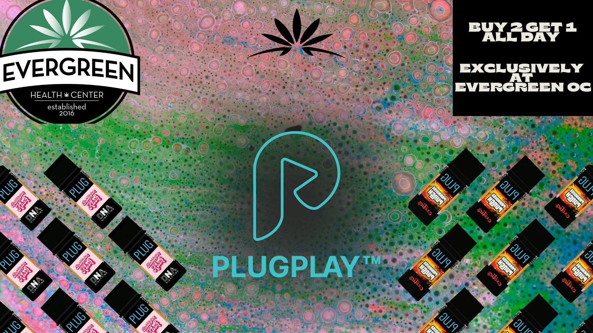 Evergreen OC Plug N Play Buy 2 Get 1