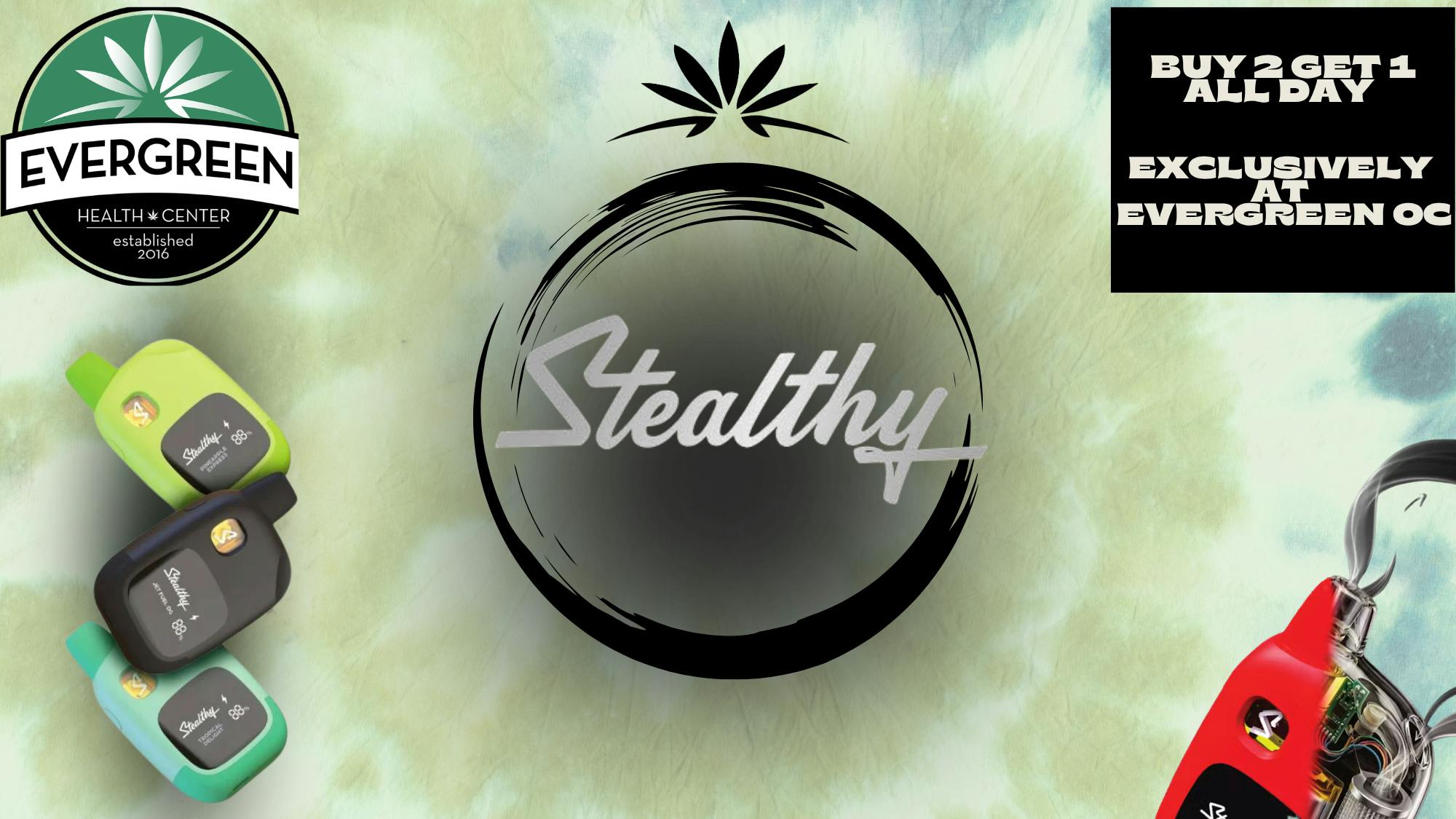 Evergreen OC ‼️Stealthy Buy 2 Get 1‼️