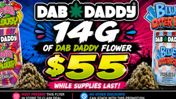 Club 78 Platinum Club Weed Dispensary DAB DADDY 14G FOR $55