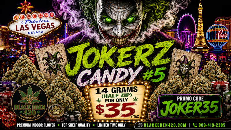 BLACK EDEN 420 🎭 “JOKER’S HIGH ROLLER” 🎰