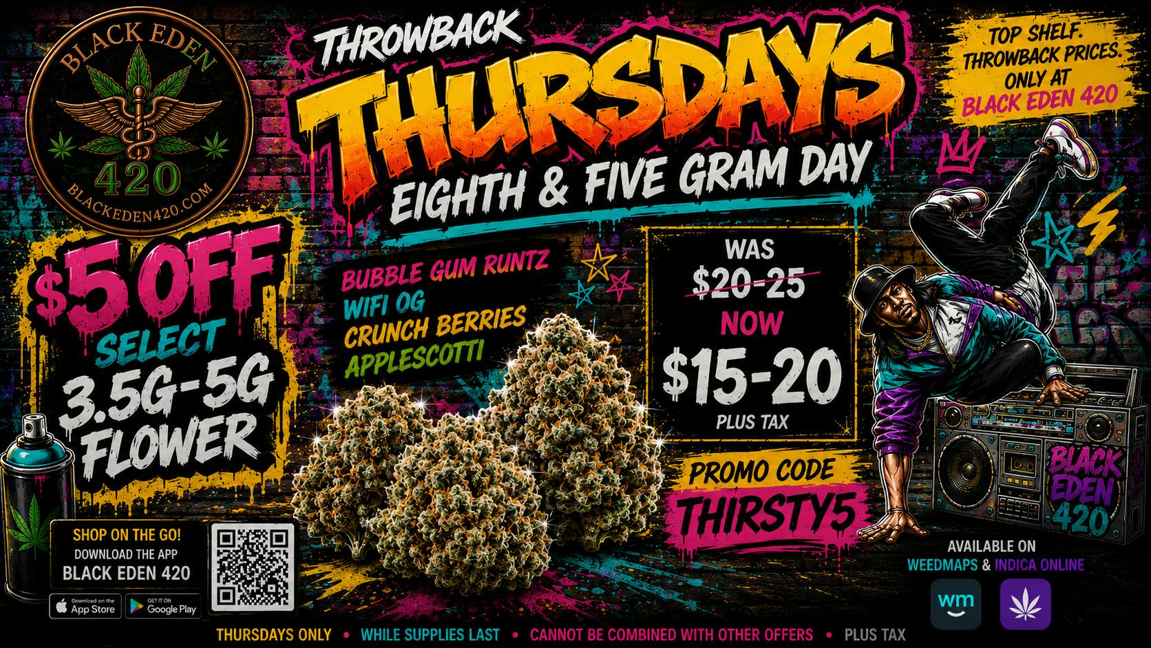 BLACK EDEN 420 🔥 THROWBACK THURSDAY IS HERE!🔥