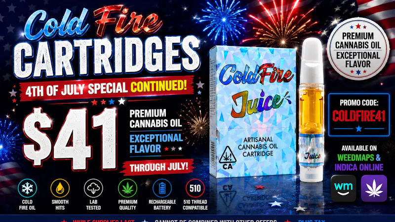 BLACK EDEN 420 ❄️🔥 COLDFIRE DEAL EXTENDED! 🔥❄️