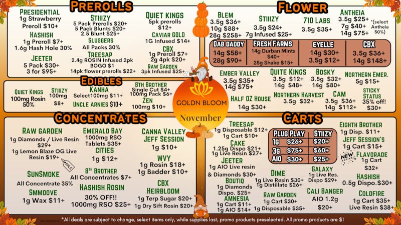 Goldn Bloom - Perris BEST PRICES OUT THE DOOR!