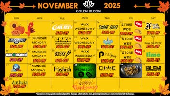 Goldn Bloom - Perris Nov & Dec Deals!