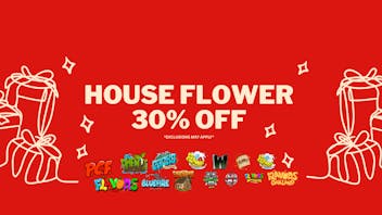 Santa Cruz Flavors HOUSE FLOWER 30% OFF