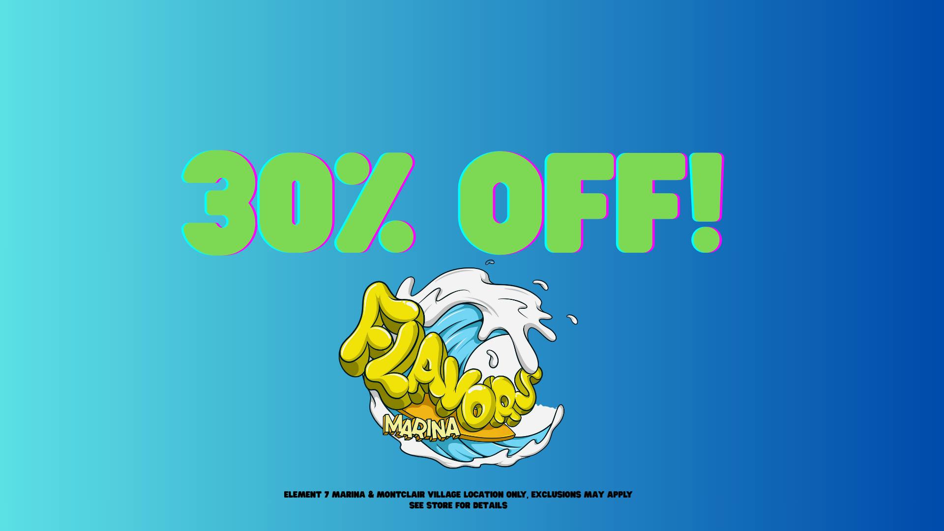 Element 7 - Marina 30% OFF!!!!!!!!