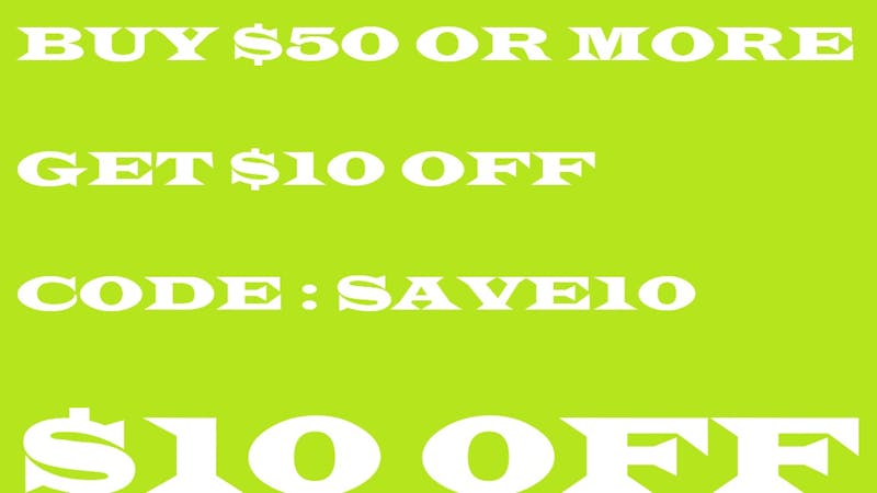 Cannabus BUY $50 OR MORE, GET $10 OFF