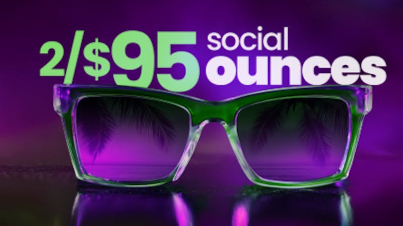 SLV Dispensary 2/$95 SOCIAL OUNCES