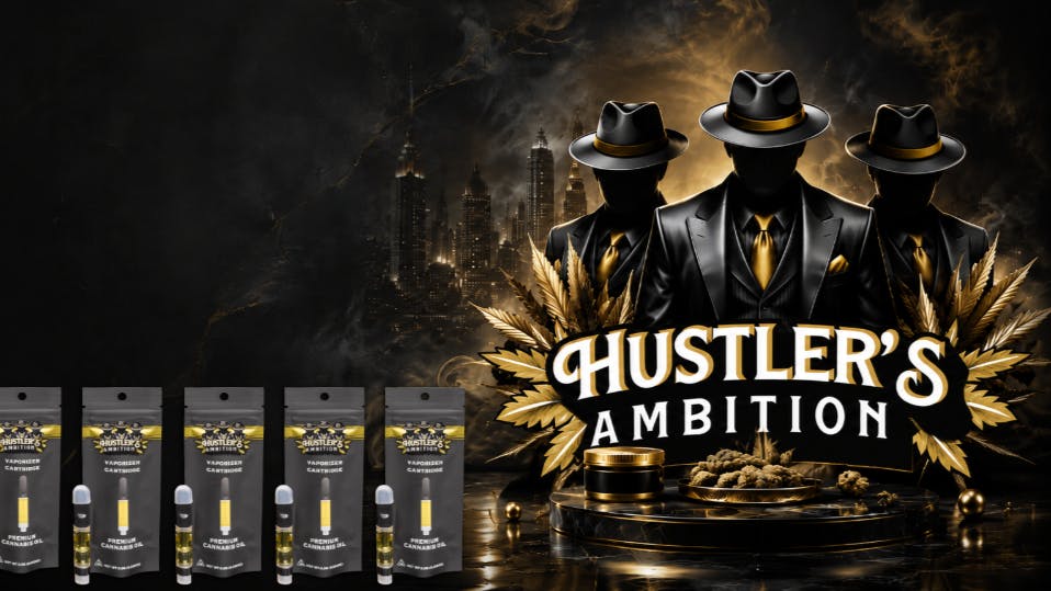 SLV Dispensary 5 for $60 Hustler's Ambition 1g Carts