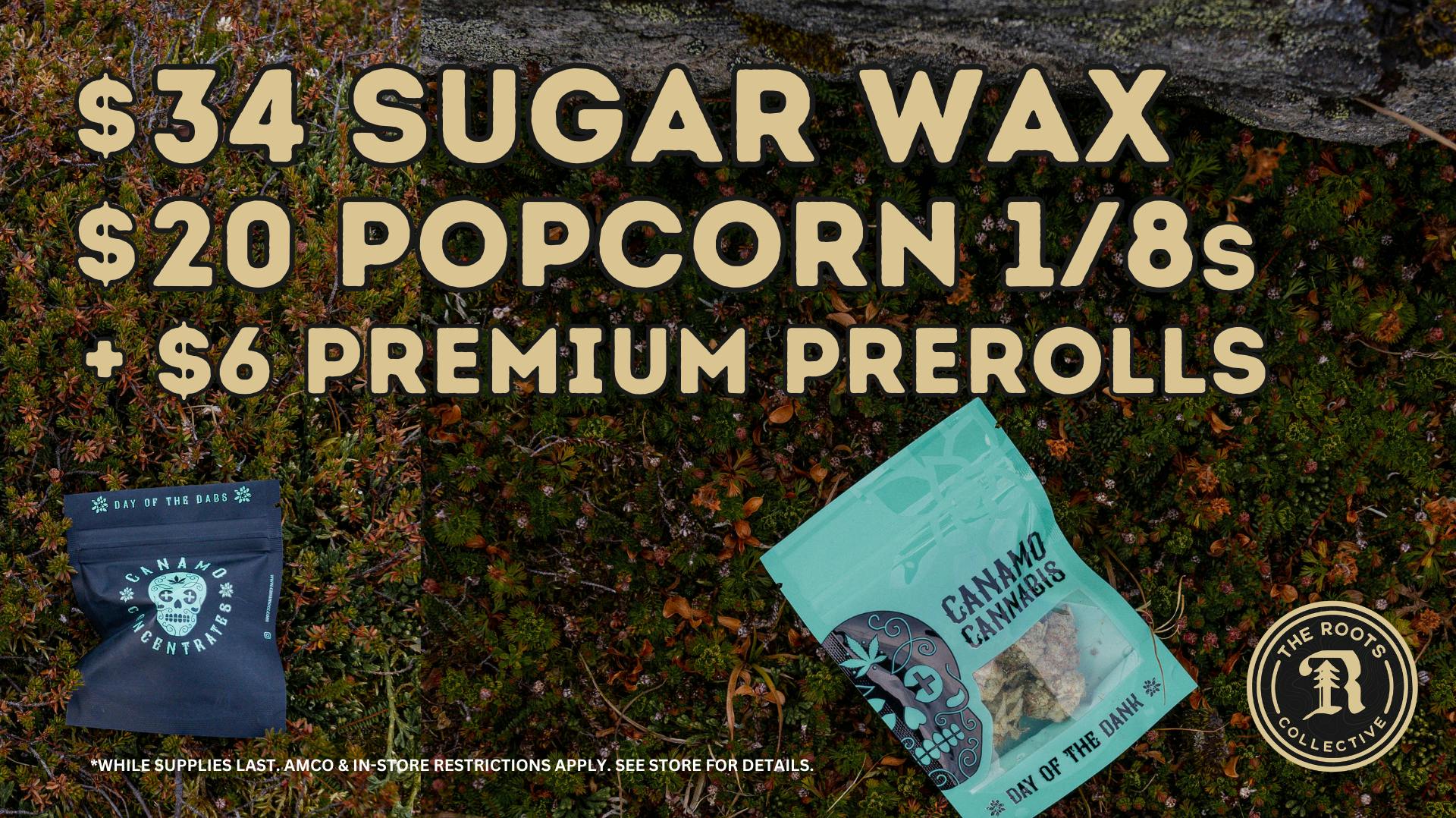 The Roots, Midtown Monday: 30% Off CANAMO Dabs & $6 Prerolls