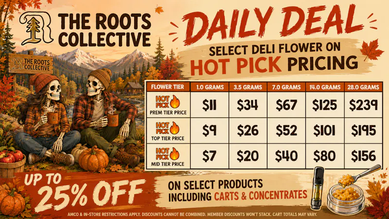 The Roots, Raspberry Fall into Flower Savings!