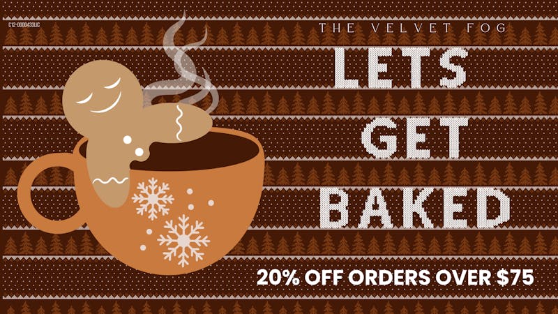 Velvet Fog Cannabis Co. 20% off subtotals $75+ with code GETBAKED