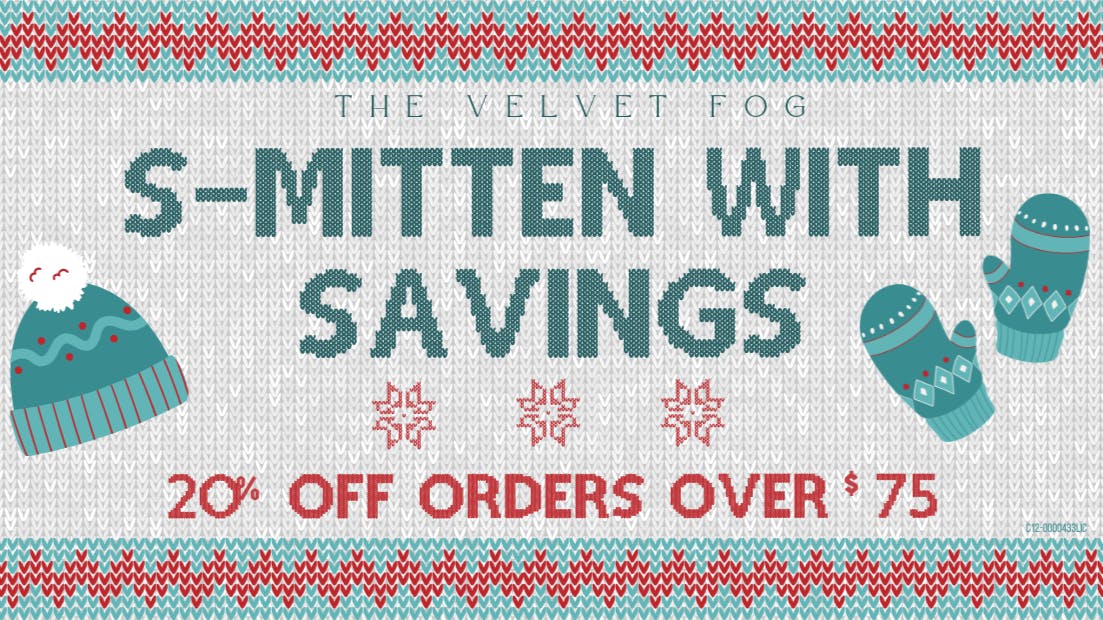 Velvet Fog Cannabis Co. 20% off subtotals $75+ with code SMITTEN20
