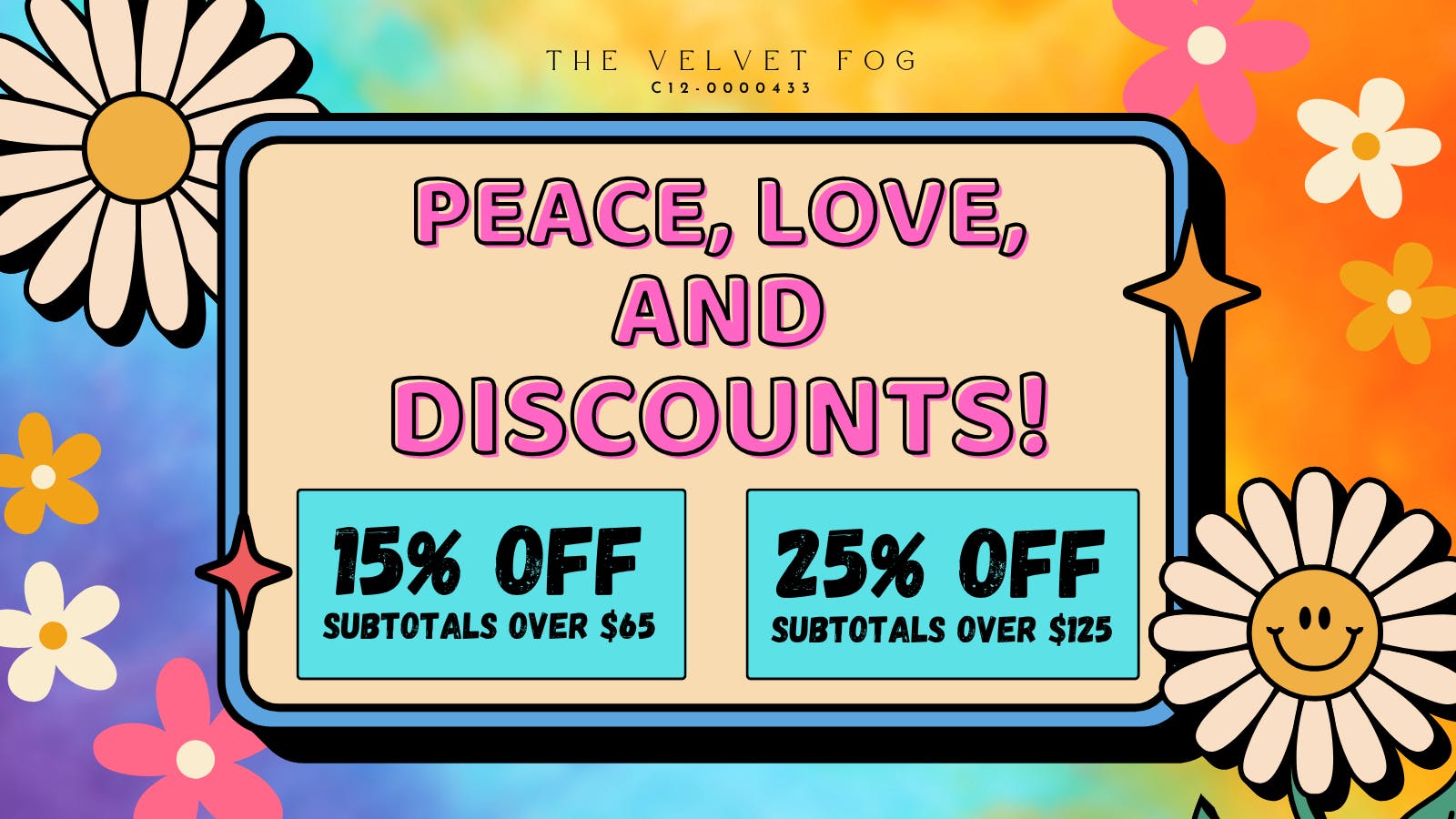 Velvet Fog Cannabis Co. Get Up to 25% Off!