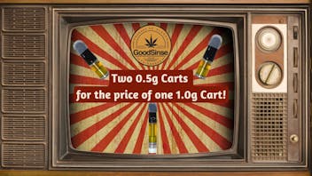 GoodSinse - West Get Any Two 0.5g Carts For $50!