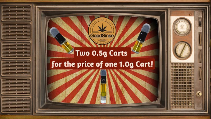 GoodSinse - West Get Any Two 0.5g Carts For $50!