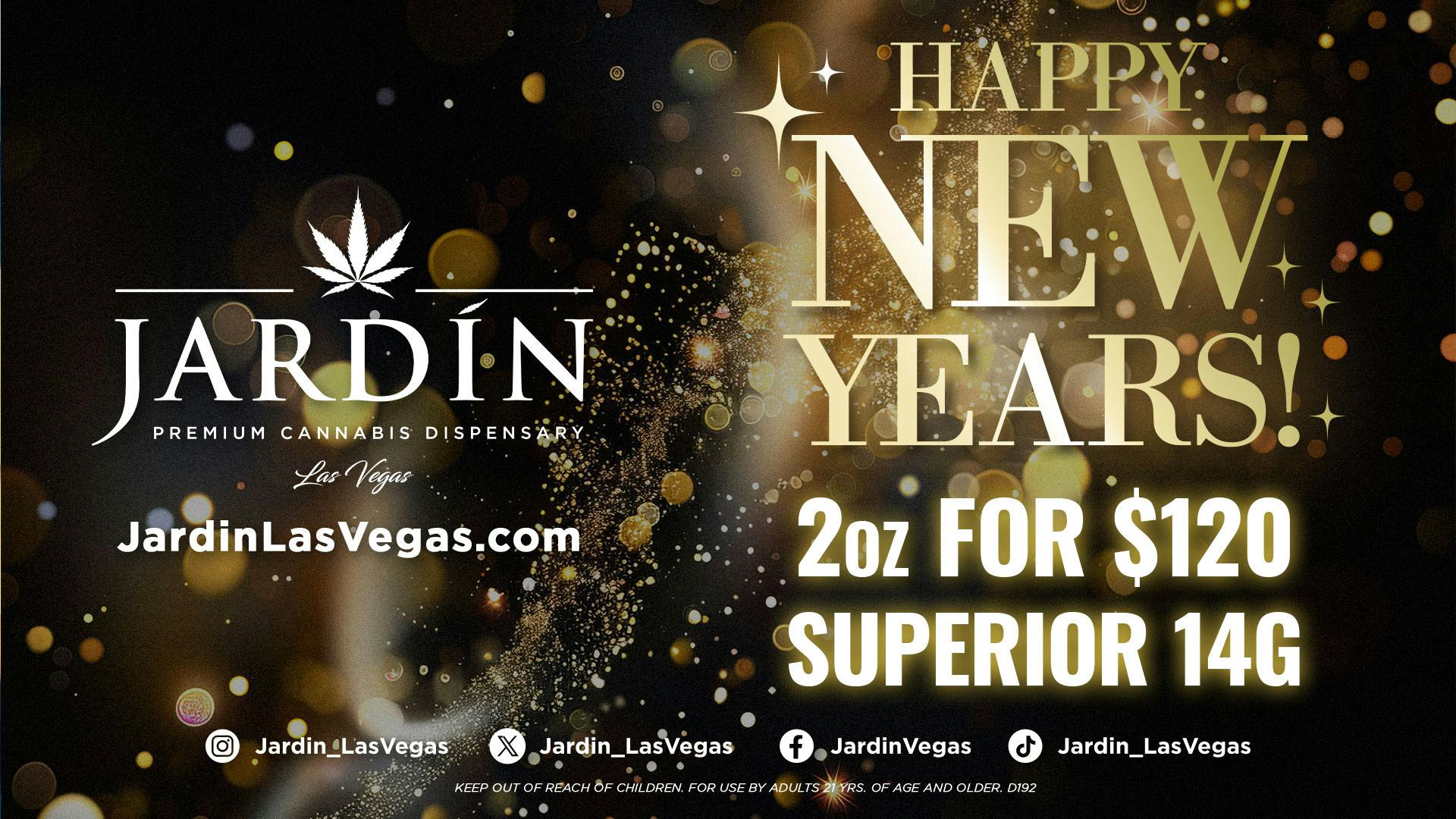 Jardin Premium Cannabis Delivery (No Delivery to Hotels & Casinos) - West LV 2oz Superior for $120