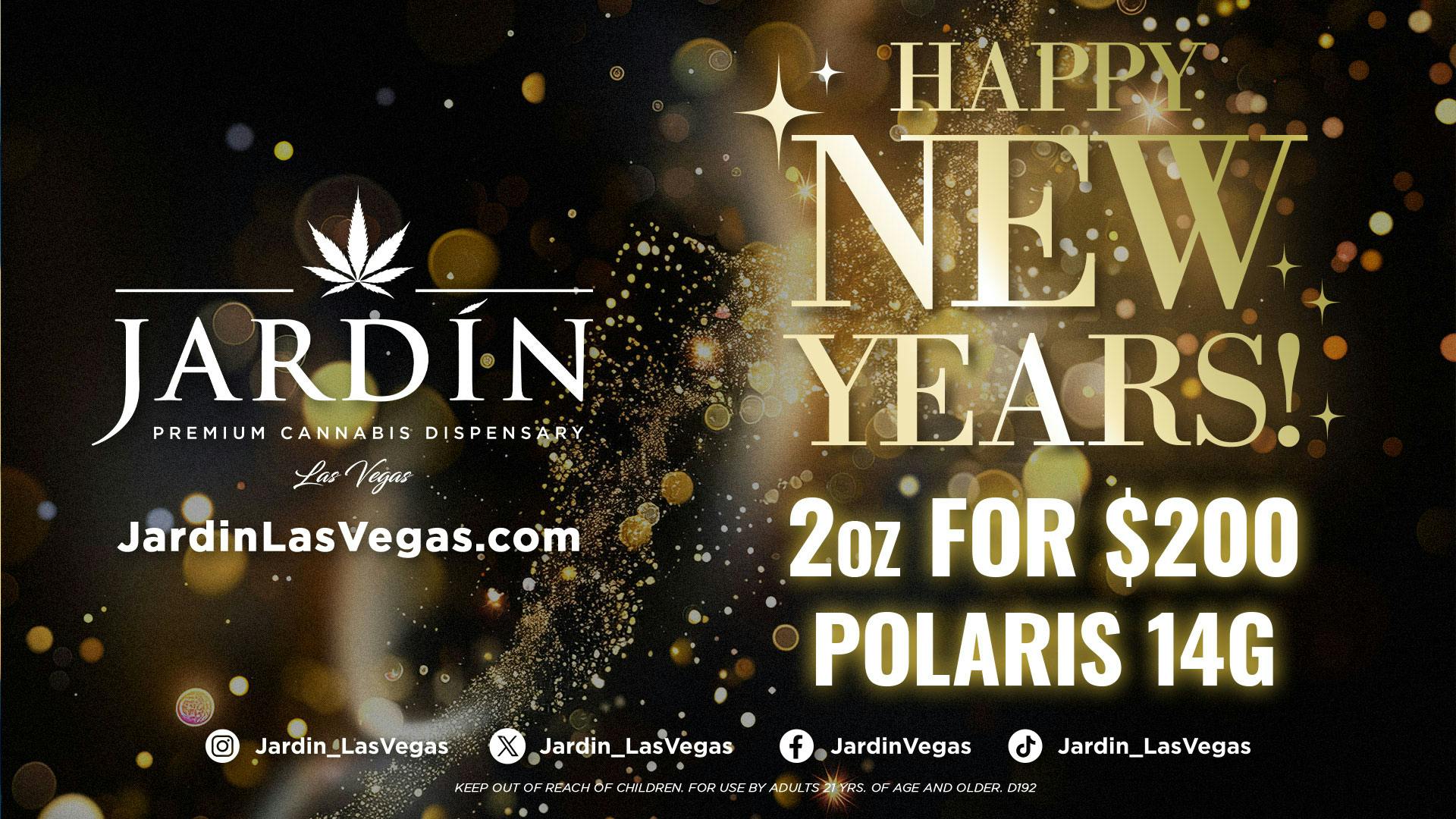 Jardín Premium Cannabis Dispensary 2oz for $200 Polaris