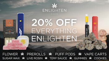 Enlighten - Spenard 20% Off All Enlighten Products