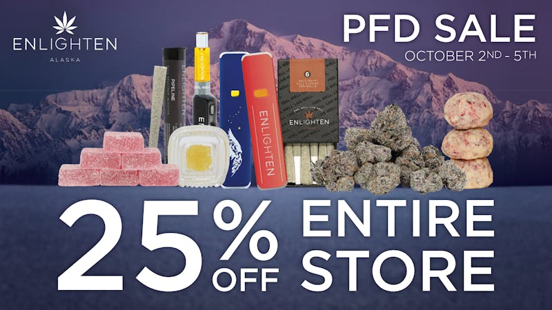 Enlighten - Old Seward 25% off everything in store!