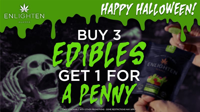 Enlighten - Spenard Buy 3 edibles, get 1 for a penny