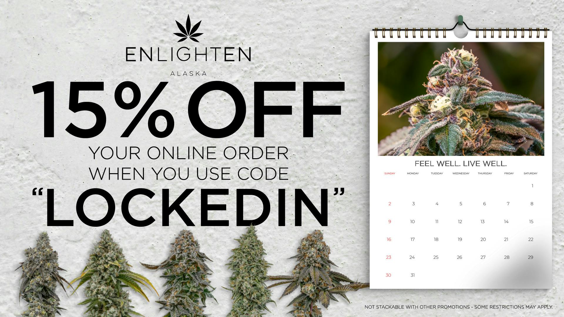 Enlighten - Old Seward Get 15% off your order with code"LOCKEDIN"