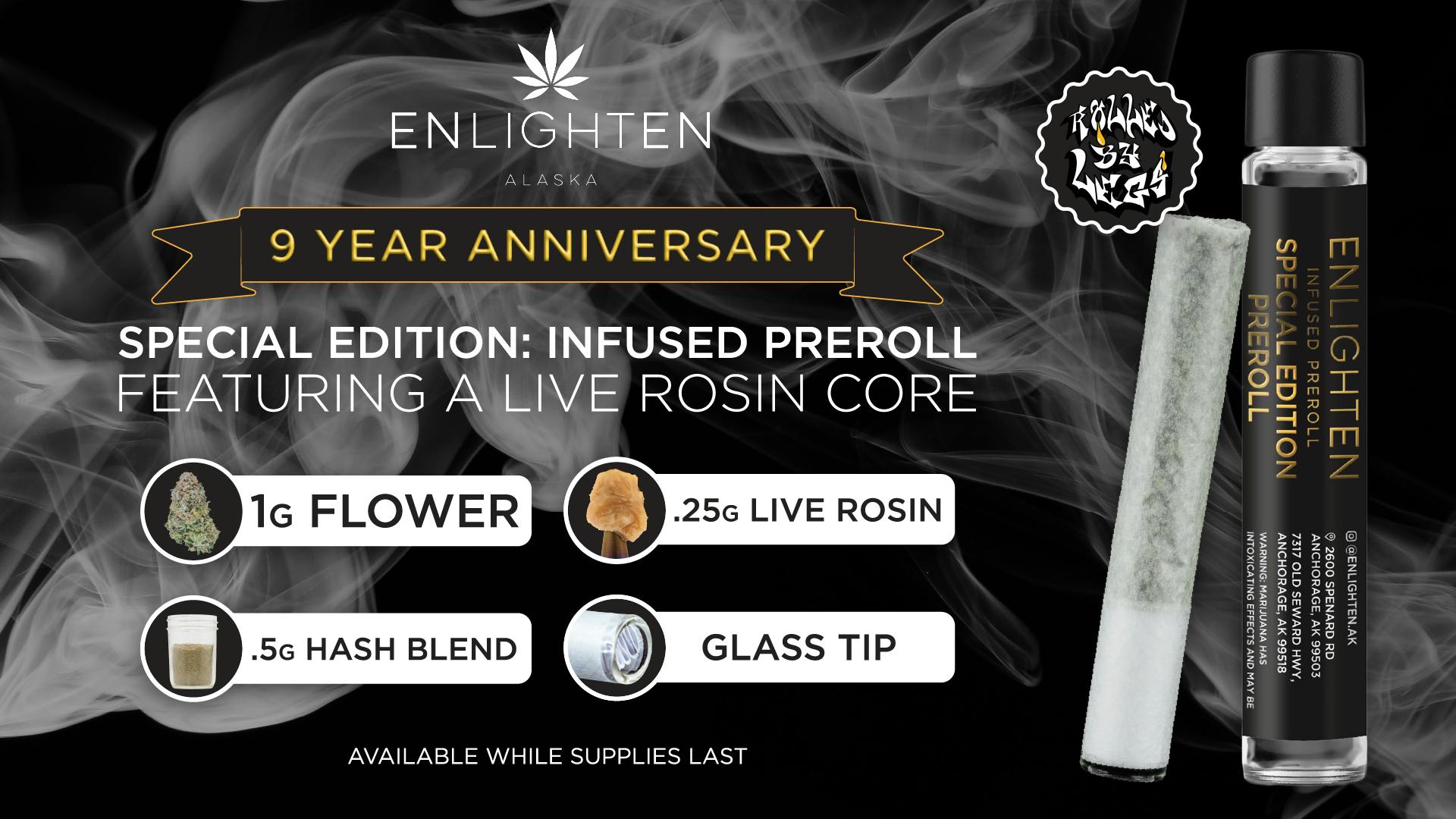Enlighten - Spenard Special Edition Infused Preroll