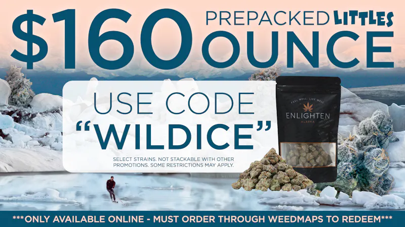 Enlighten - Spenard $160 Prepacked Littles Ounce