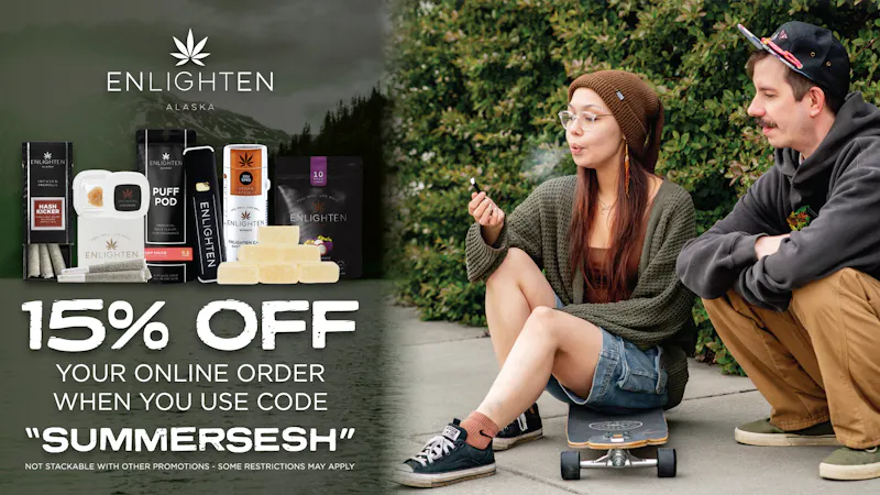 Enlighten - Spenard Get 15% off your order with code "SUMMERSESH"