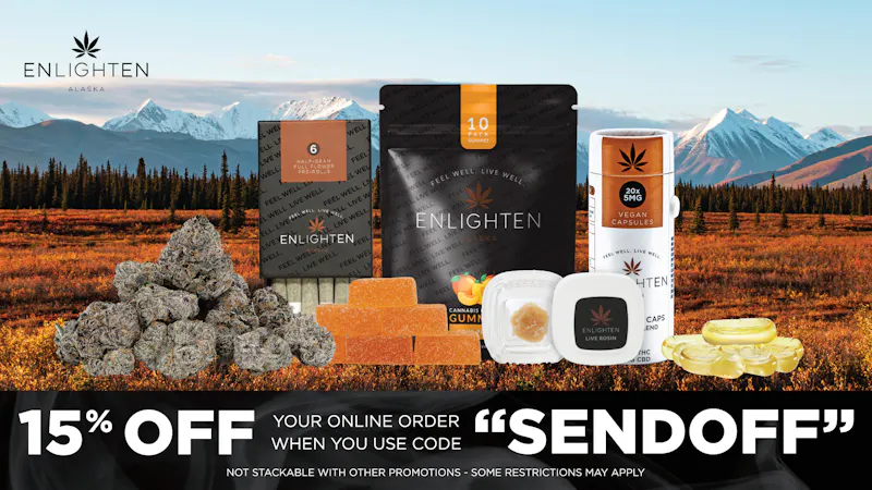 Enlighten - Old Seward Get 15% off your order with code "SENDOFF"