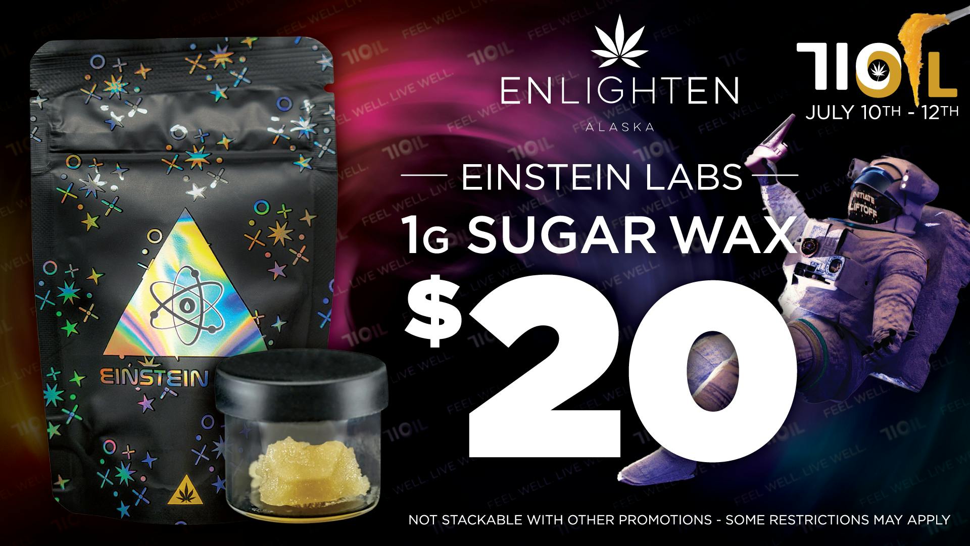 Enlighten - Spenard 710: 1g Dabs for $20