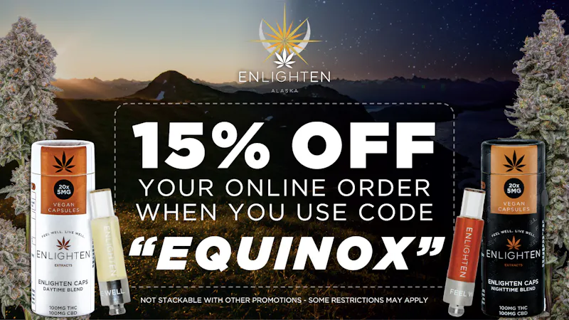 Enlighten - Old Seward Get 15% off your online order with code "EQUINOX"