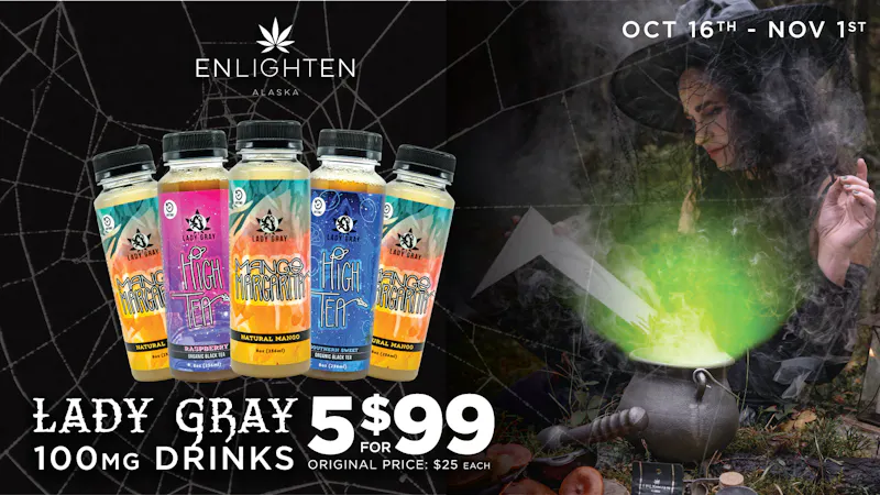 Enlighten - Old Seward Stock up & Save: Lady Gray Drinks