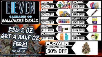 Eleven Cannabis Co HAPPY HALLOWEEN! 🎃 👻