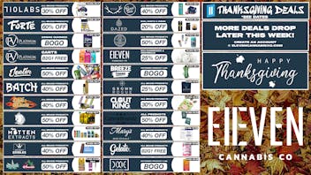 Eleven Cannabis Co Happy Thanksgiving! 🦃