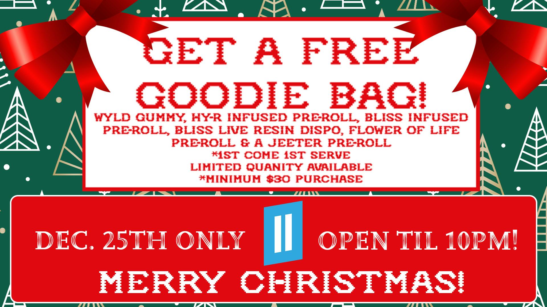 Eleven Cannabis Co HO HO HO MERRY CHRISTMAS! 🎅🎄