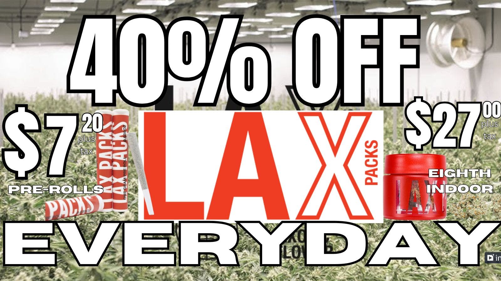 The Clinik 40% OFF LAX Packs!🔥❤️