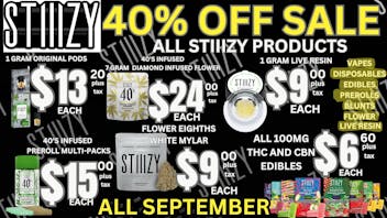 OG Time 40% OFF ALL STIIIZY🔥SALE