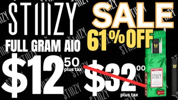 OG Time 54% OFF STIIIZY AIO Full Grams!🔥Now $15 plus tax!