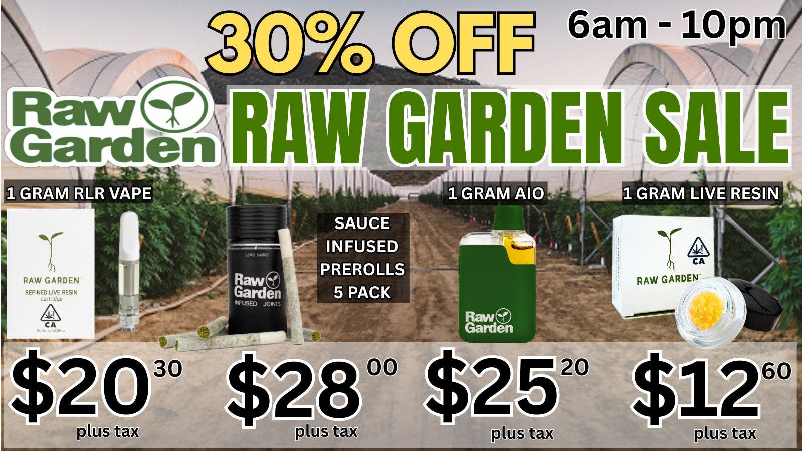 The Clinik 🔥30% Off All RAW GARDEN Products🔥