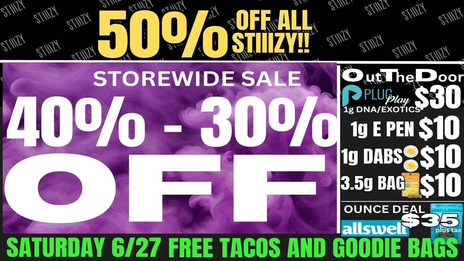 OG Time 50-30% Off Storewide! Customer Appreciation Day🔥