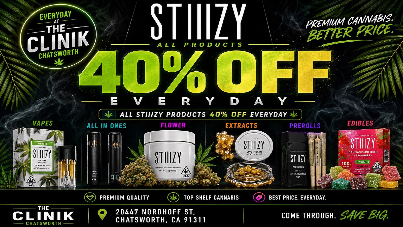 The Clinik 40% OFF ALL STIIIZY🔥SALE EVERYDAY!