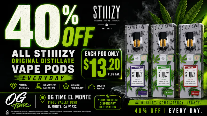 The Clinik STIIIZY SALE🔥$13 1gPODS
