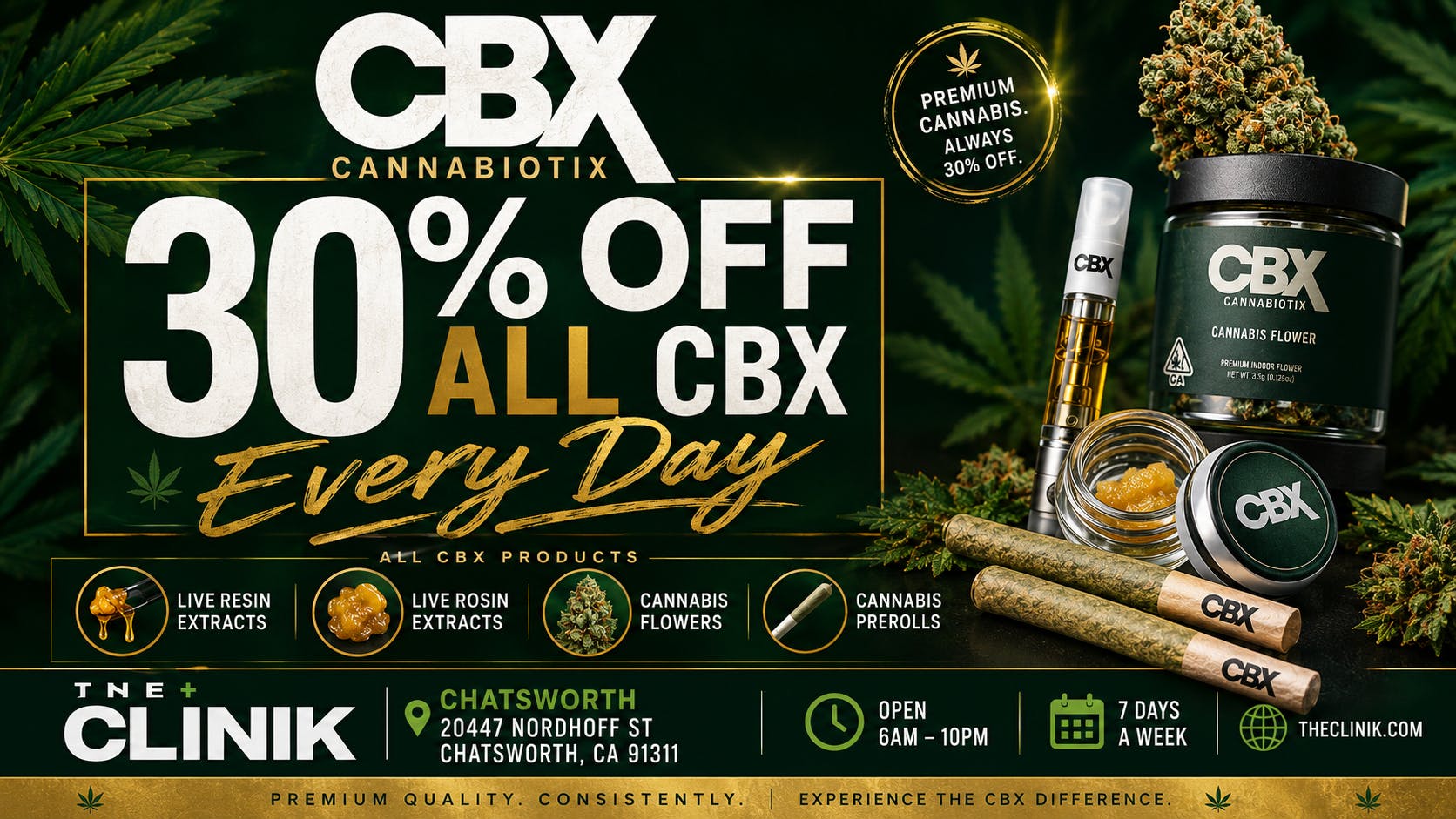 The Clinik 😍 CBX EIGHTH SALE: $31.50 each🔥
