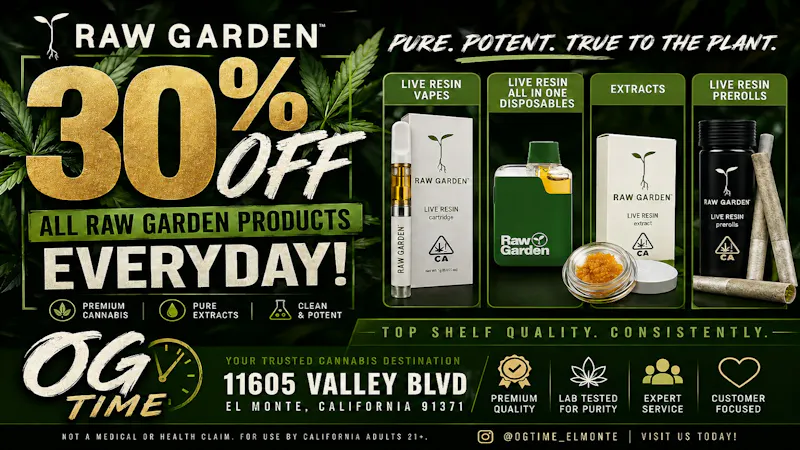 The Clinik 🔥30% Off All RAW GARDEN Products🔥