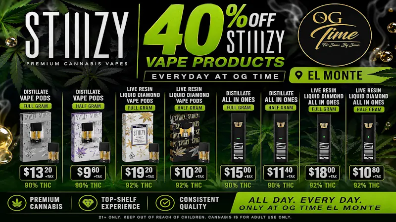 The Clinik ⚡40% OFF ALL STIIIZY VAPES⚡