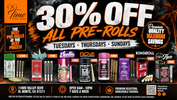 OG Time 30% OFF ALL PRE-ROLLS & BLUNTS🔥